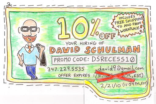 DSchulman job coupon